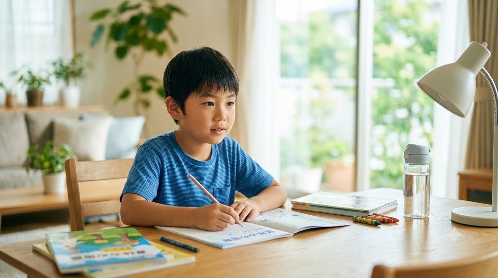 夏休みの宿題がはかどる家へ。子供が勉強しやすい空間づくりのヒント